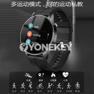 Erkekler üçin bluetooth goşar sagat.