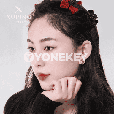 Gyzlar üçin Xuping gulakhalka.