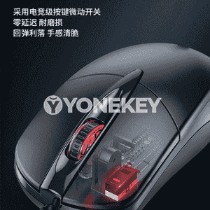 Kompýuterler üçin USB simli syçanjyk.