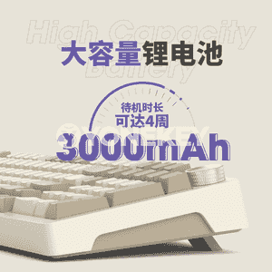Jianlu RS2 simsiz Bluetooth klawiatura.