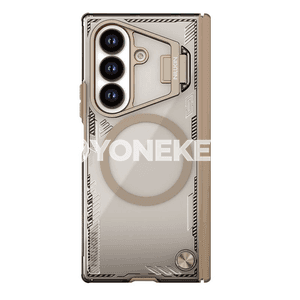 Samsung Z Fold 7 modelli telefonlar üçin linza saklaýjyly ajaýyp dizaýnly çehollar.